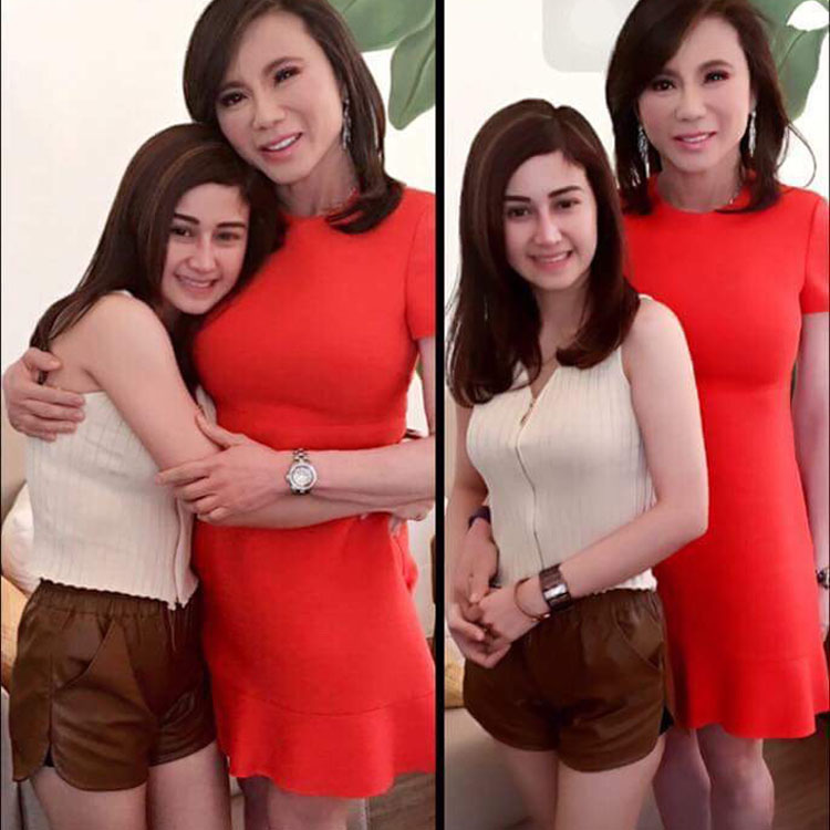 Cheryl Prudente and Dr. Vicky Belo