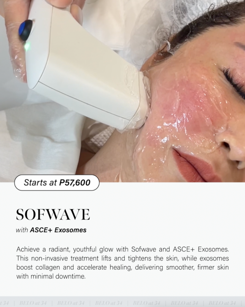  Belo ASCE+ Exosomes pair with SofWave