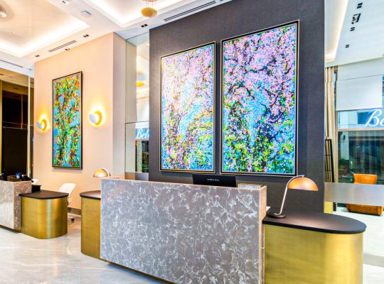 Belo Greenbelt is located at The Residences at Greenbelt, Makati City.